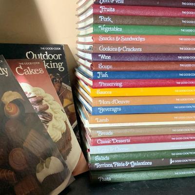 Vintage Time Life The Good Cook Illustrated Hardback Cookbook Set