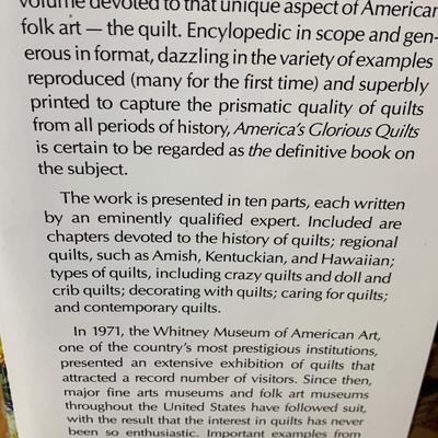 Oversized Coffee Table Book - Americas Glorious Quilts