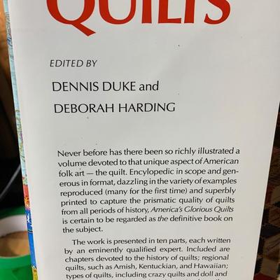 Oversized Coffee Table Book - Americas Glorious Quilts