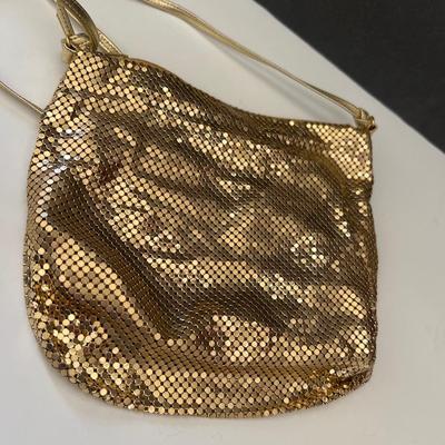 Whiting & Davis Gold Mesh Evening Purse
