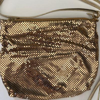 Whiting & Davis Gold Mesh Evening Purse