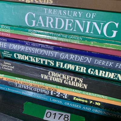 Gardening Books Lot