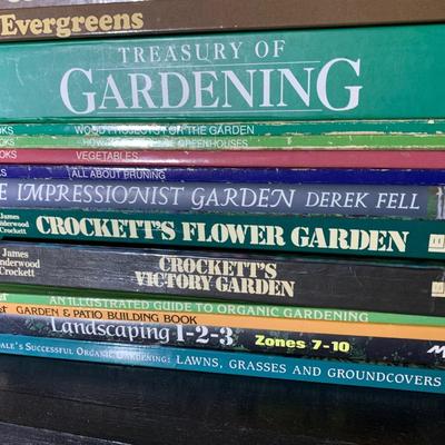 Gardening Books Lot
