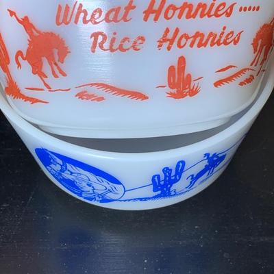 Vintage Ranger Joe Bowls