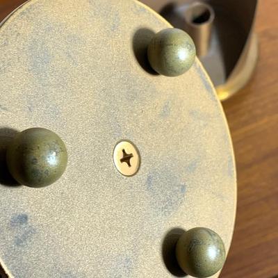 Heavy Brass Candle Bases