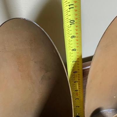 Heavy Brass Candle Bases