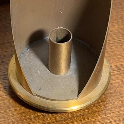 Heavy Brass Candle Bases