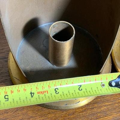 Heavy Brass Candle Bases