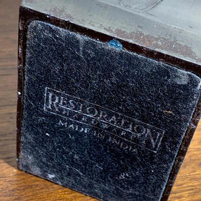 Heavy Spoon Design Bookends Restoration Hardware