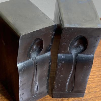 Heavy Spoon Design Bookends Restoration Hardware
