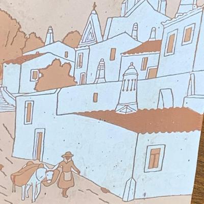 Made In Portugal Decorative Terra Cotta Tile