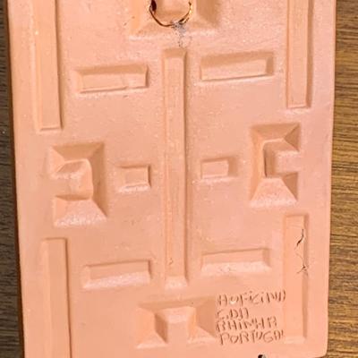 Made In Portugal Decorative Terra Cotta Tile