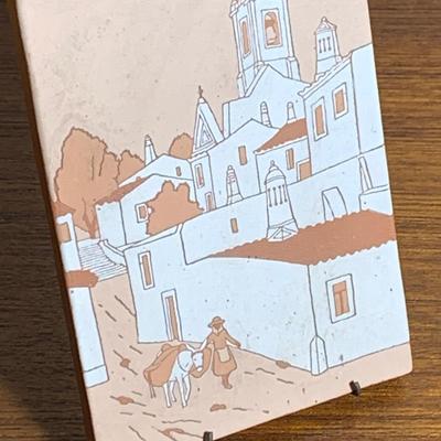 Made In Portugal Decorative Terra Cotta Tile