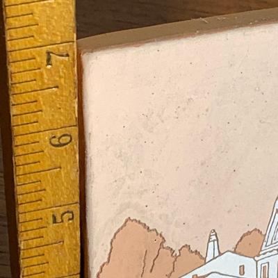 Made In Portugal Decorative Terra Cotta Tile