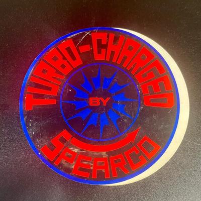 Vintage 1970's Automotive Equipment Racing Decals Stickers - TURBO CHARGED BY SPEARCO