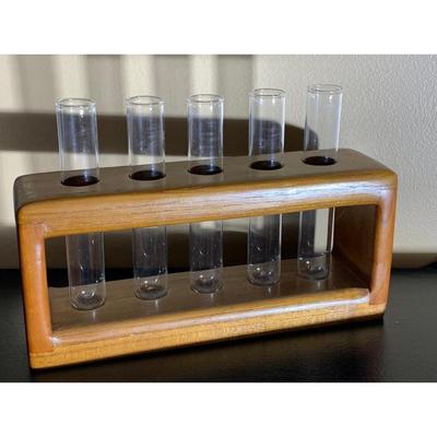 MCM Teak Beaker Set