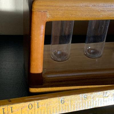 MCM Teak Beaker Set