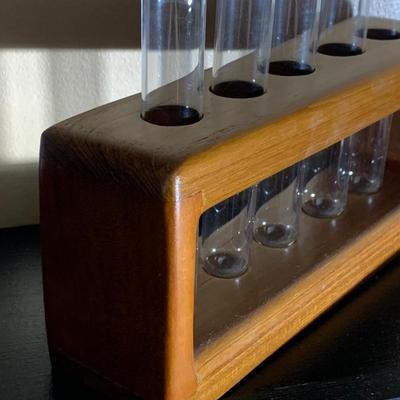 MCM Teak Beaker Set