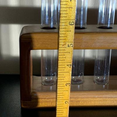 MCM Teak Beaker Set