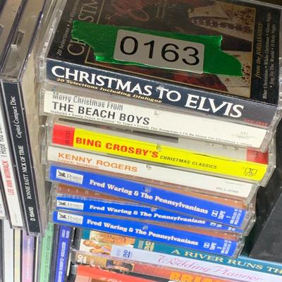 Large CD DVD Cassettes Lot