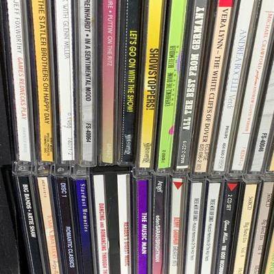 Large CD DVD Cassettes Lot