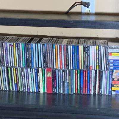 Large CD DVD Cassettes Lot