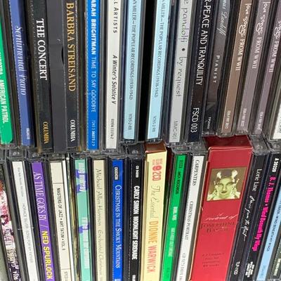 Large CD DVD Cassettes Lot