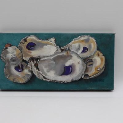 Original Oil Painting "Oyster Shells" by Kathleen Jones