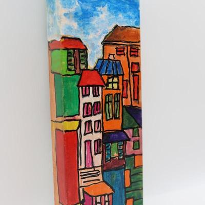 Original Art "Little Boxes" by Carolyn King