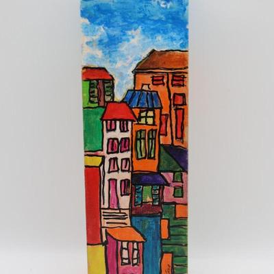 Original Art "Little Boxes" by Carolyn King