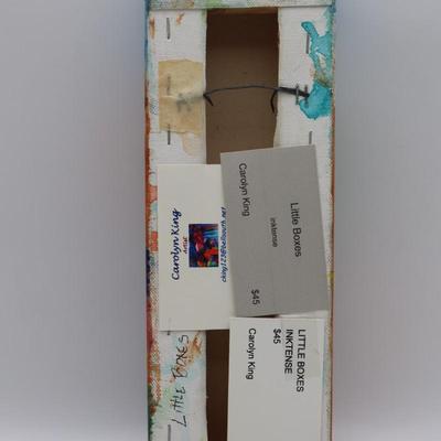 Original Art "Little Boxes" by Carolyn King