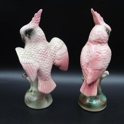Pair of Vintage Cockatoos