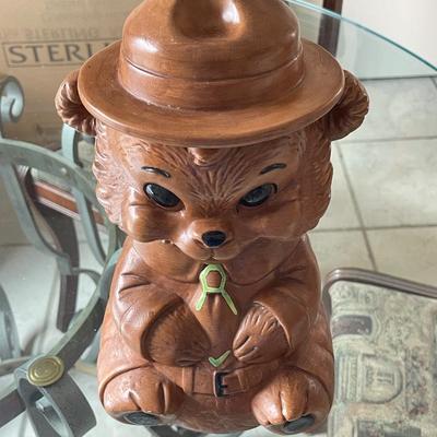 1960’s Winton Twin “Smokey the Bear” Cookie Jar