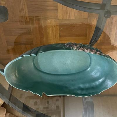 Antique Roseville Foxglove Console Bowl
