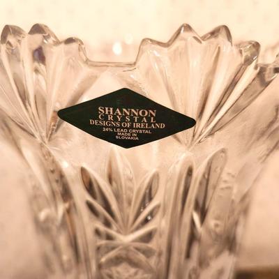 Lot #75 Shannon Lead Crystal Large Vase