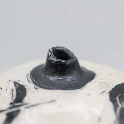 Signed and Titled "Head Full of Ideas" Pottery Vase