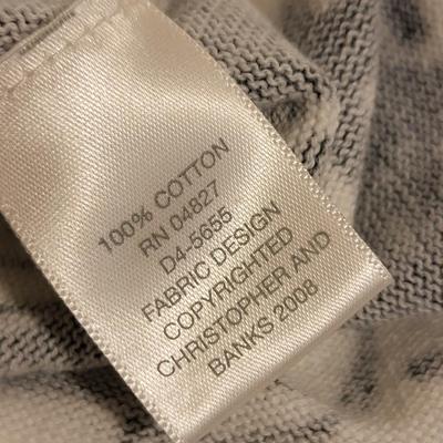 Two NWT 2008 Holiday Collection Christopher & Banks Button-Down Sweaters