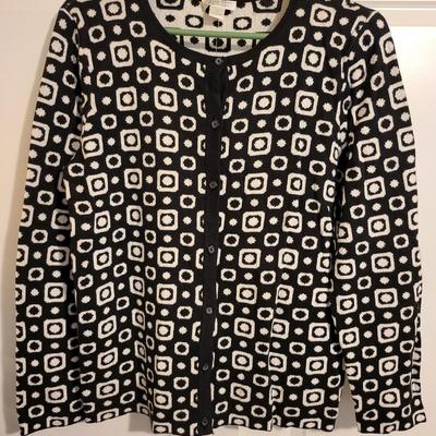 Two NWT 2008 Holiday Collection Christopher & Banks Button-Down Sweaters