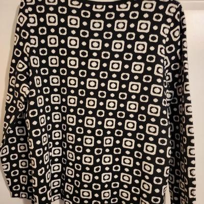 Two NWT 2008 Holiday Collection Christopher & Banks Button-Down Sweaters
