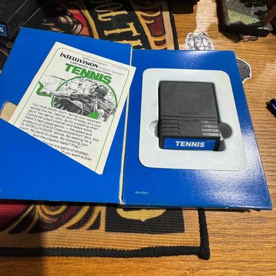 1982 Mattel Intellivison Tennis video game