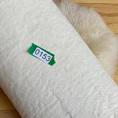 2 Vintage Faux Fur Rugs