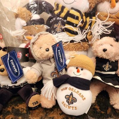 Lot #85 New Orleans Saints - toy/plush lot