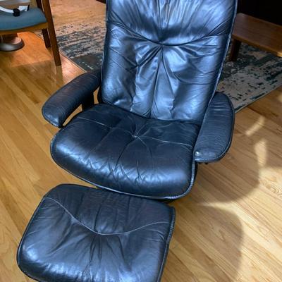 Ekornes Stressless Recliner Chair & Ottoman
