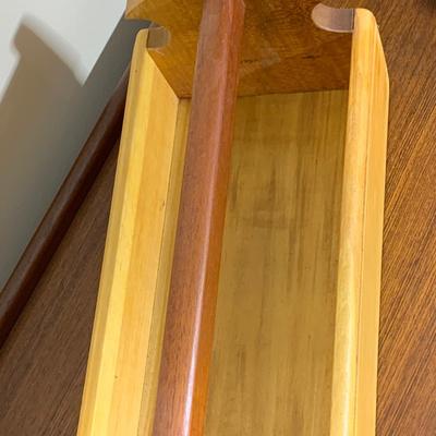 Handmade Teak Tool / Supplies Caddy