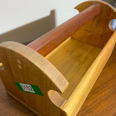Handmade Teak Tool / Supplies Caddy