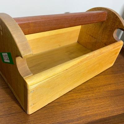 Handmade Teak Tool / Supplies Caddy