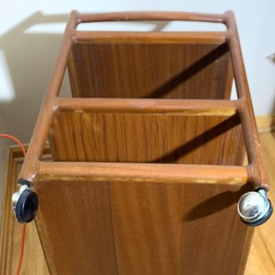 MCM Teak Tea Cart - Danish Modern w/ Denmark Label