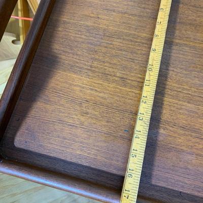 MCM Teak Tea Cart - Danish Modern w/ Denmark Label