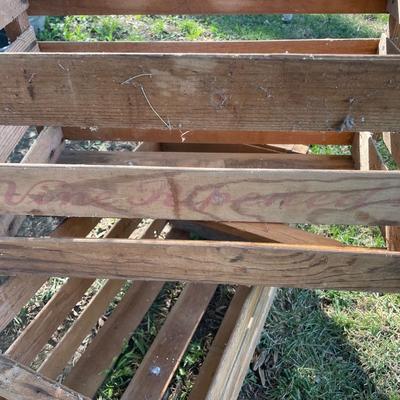 Wood crates