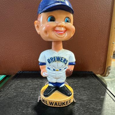 1974nVintage Milwaukee Brewers Bobble Head